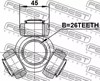 Крестовина гранаты 0116AGV10 FEBEST