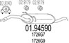 Глушитель  0194590 MTS