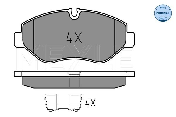 Колодки тормозные 0252919220 MEYLE