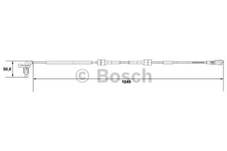 0265007666 BOSCH Датчик АБС передний купить в Киев