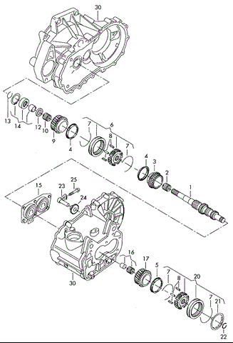 02T311269G VAG Кольцо синхронизатора купить в Черновцы