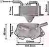 Масляный радиатор АКПП 03013703 VAN WEZEL