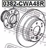 Ступица заднего колеса 0382CWA48R FEBEST