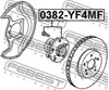 Колеса и ступицы 0382YF4MF FEBEST