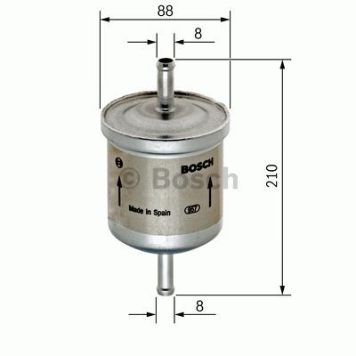 BOSCH 0450905908 Фильтр топливный в наличии Украина