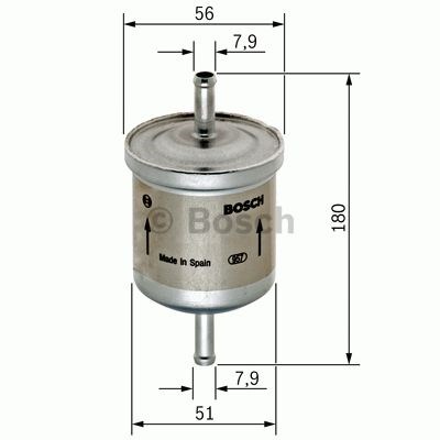 0450905939 BOSCH Топливный фильтр купить в Тернополь