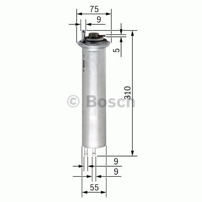 BOSCH 0450905960 Фильтр топливный в наличии Днепр