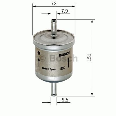 BOSCH 0450905985 Фильтр топливный в наличии Ужгород