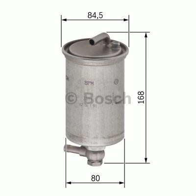 Bosch n6431 фільтр паливний audi a4 2.7-3.0tdi 2005-08 0450906431
