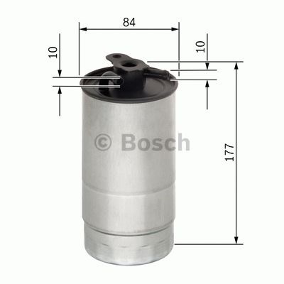 0450906451 BOSCH Топливный фильтр купить в Хмельницкий