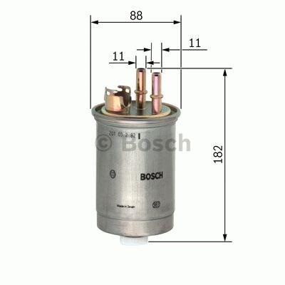 0450906452 BOSCH Фильтр топливный купить в Киев