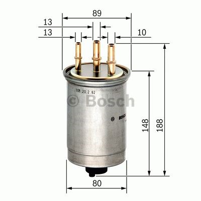 BOSCH 0450906508 Топливный фильтр в наличии Сумы