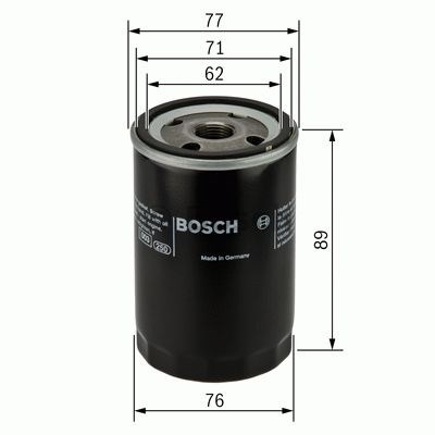 0451103079 BOSCH Корпус масляного фильтра купить в Львов