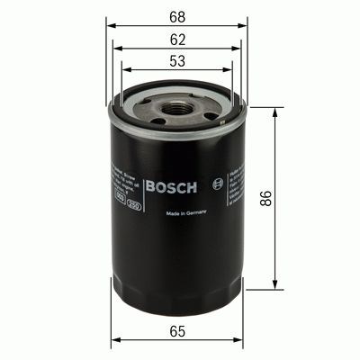 BOSCH 0451103276 Фильтр масляный в наличии Хмельницкий