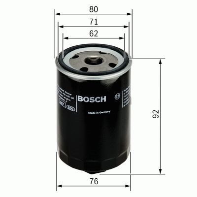 BOSCH 0451103318 Фильтр масляный в наличии Запорожье