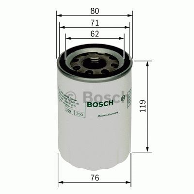 0451103335 BOSCH Масляный фильтр купить в Киев