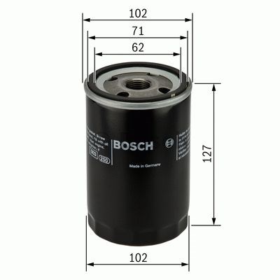 0451203152 BOSCH Масляный фильтр купить в Ужгород