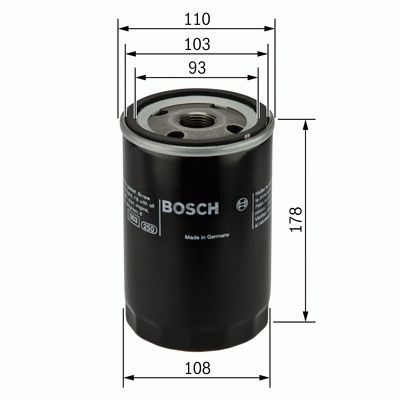 0451301207 BOSCH Масляный фильтр купить в Кривой Рог