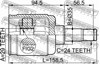 Граната внутренняя, передняя, левая Mazda 323 F 6