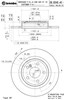 Дисковый тормоз 08B34841 BREMBO