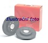 Передний тормозной диск 09567476 BREMBO