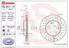 Передний тормозной диск 0984111X BREMBO