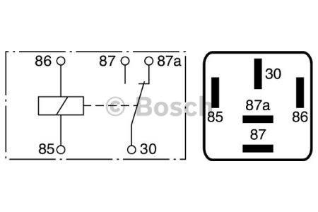 BOSCH 0986332022 Реле поворотов в наличии Винница