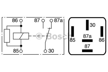 0986332041 BOSCH Реле многофункциональное купить в Тернополь