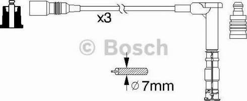 0986356316 BOSCH Высоковольтные провода купить в Одесса