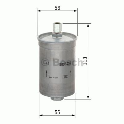 0986450124 BOSCH Фильтр топливный купить в Киев