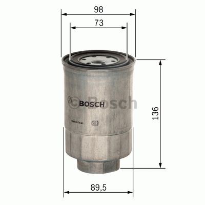 0986450508 Фильтр топливный купить Ужгород