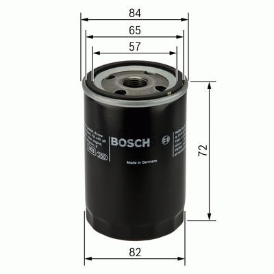 0986452019 BOSCH Фильтр масляный купить в Чернигов