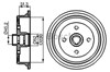 Барабан тормозной задний 0986477029 BOSCH