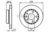 Тормоз дисковый передний 0986478265 BOSCH