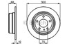 Тормозные диски 0986478323 BOSCH