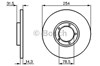 Ротор тормозной 0986478345 BOSCH