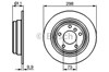 Задний дисковый тормоз 0986478425 BOSCH