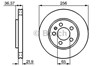 Дисковый тормоз 0986478482 BOSCH