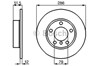 Диск тормозной передний 0986478511 BOSCH