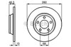 Ротор тормозной 0986478615 BOSCH