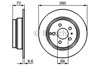 Тормозные диски 0986478628 BOSCH