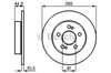 Дисковый тормоз 0986478758 BOSCH