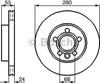 Диск тормозной передний 0986478846 BOSCH