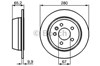 Тормозной диск 0986478873 BOSCH