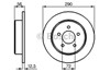 Задний тормозной диск 0986479102 BOSCH