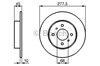 Диск тормозной задний 0986479105 BOSCH