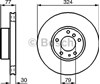 Ротор тормозной 0986479116 BOSCH