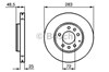 Тормоз дисковый передний 0986479132 BOSCH