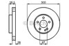 Диск тормозной передний 0986479137 BOSCH