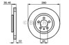 Тормоз дисковый передний 0986479156 BOSCH